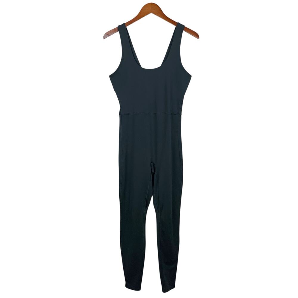 all in motion Black Sleeveless Jumpsuit